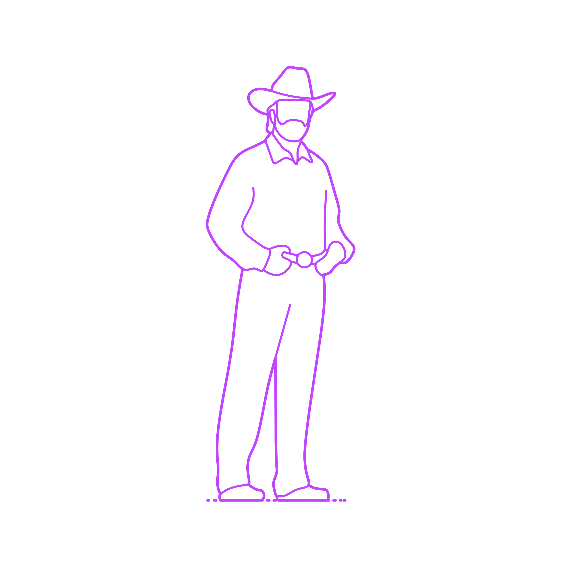 Pop Culture Action Heroes Chuck Norris Outline Icon Svg Set Free Vectors